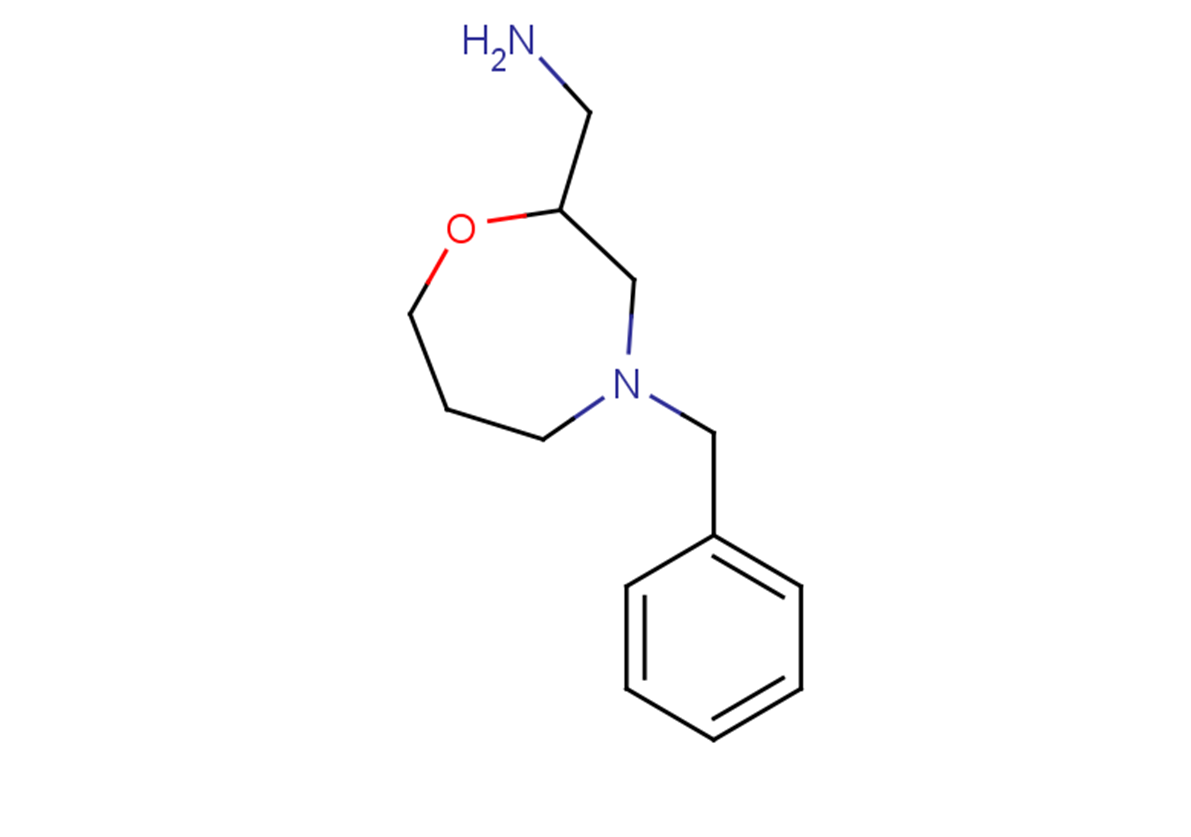 (4-benzyl-1,4-oxazepan-2-yl)methanamine