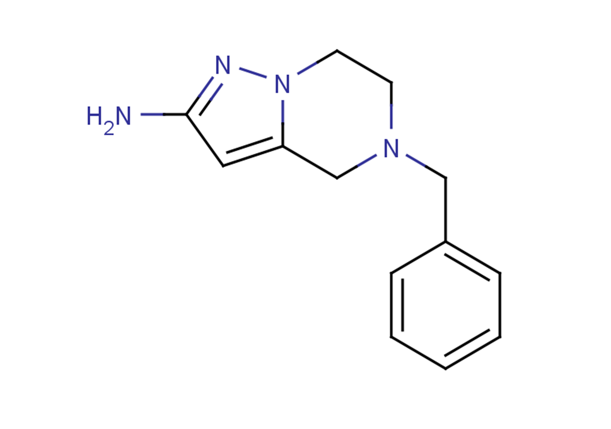 5-benzyl-4H,5H,6H,7H-pyrazolo[1,5-a]pyrazin-2-amine
