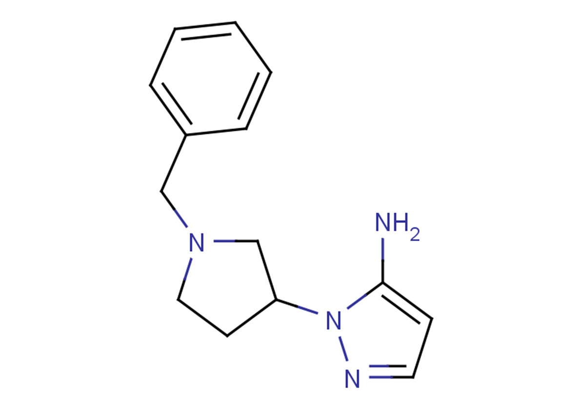 1-(1-benzylpyrrolidin-3-yl)-1H-pyrazol-5-amine