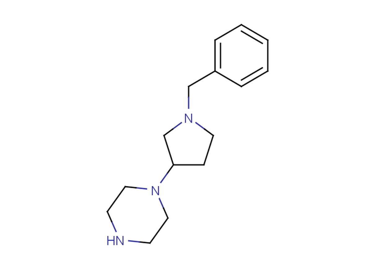 1-(1-benzylpyrrolidin-3-yl)piperazine