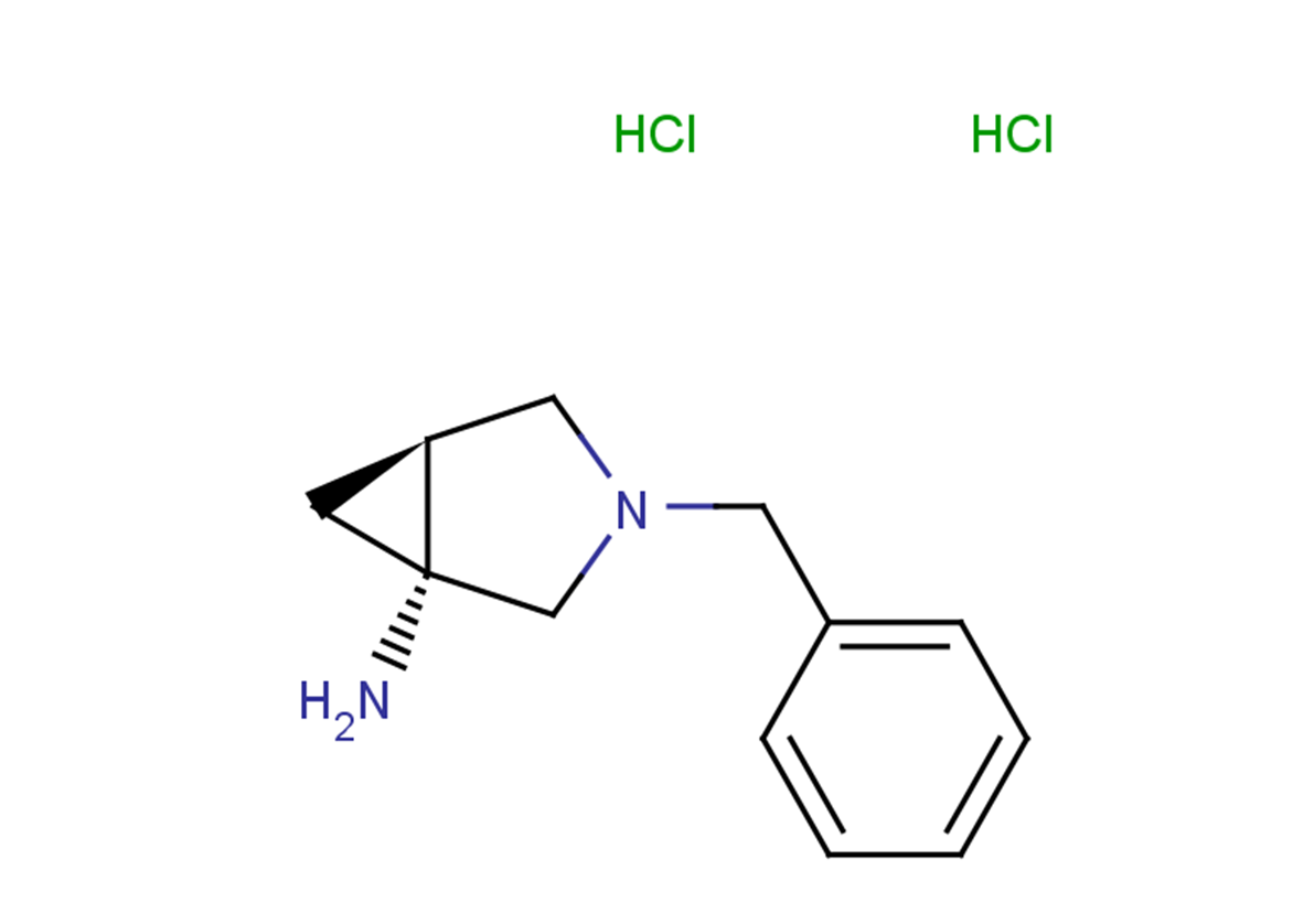 (1R,5S)-3-benzyl-3-azabicyclo[3.1.0]hexan-1-amine dihydrochloride