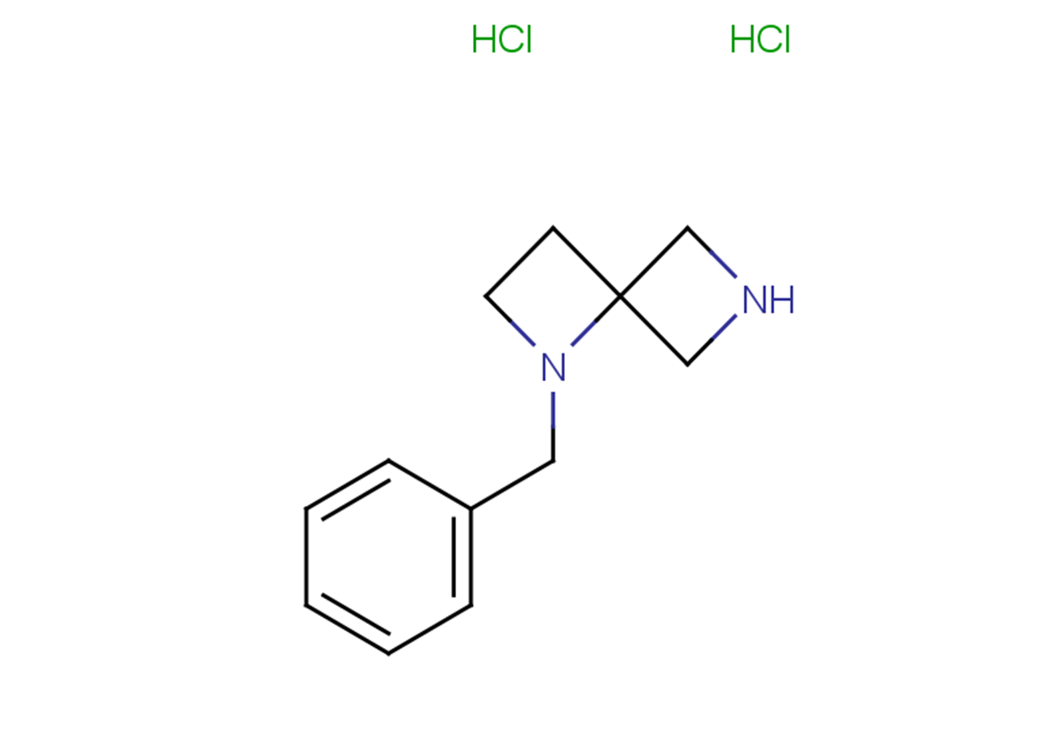 1-benzyl-1,6-diazaspiro[3.3]heptane dihydrochloride