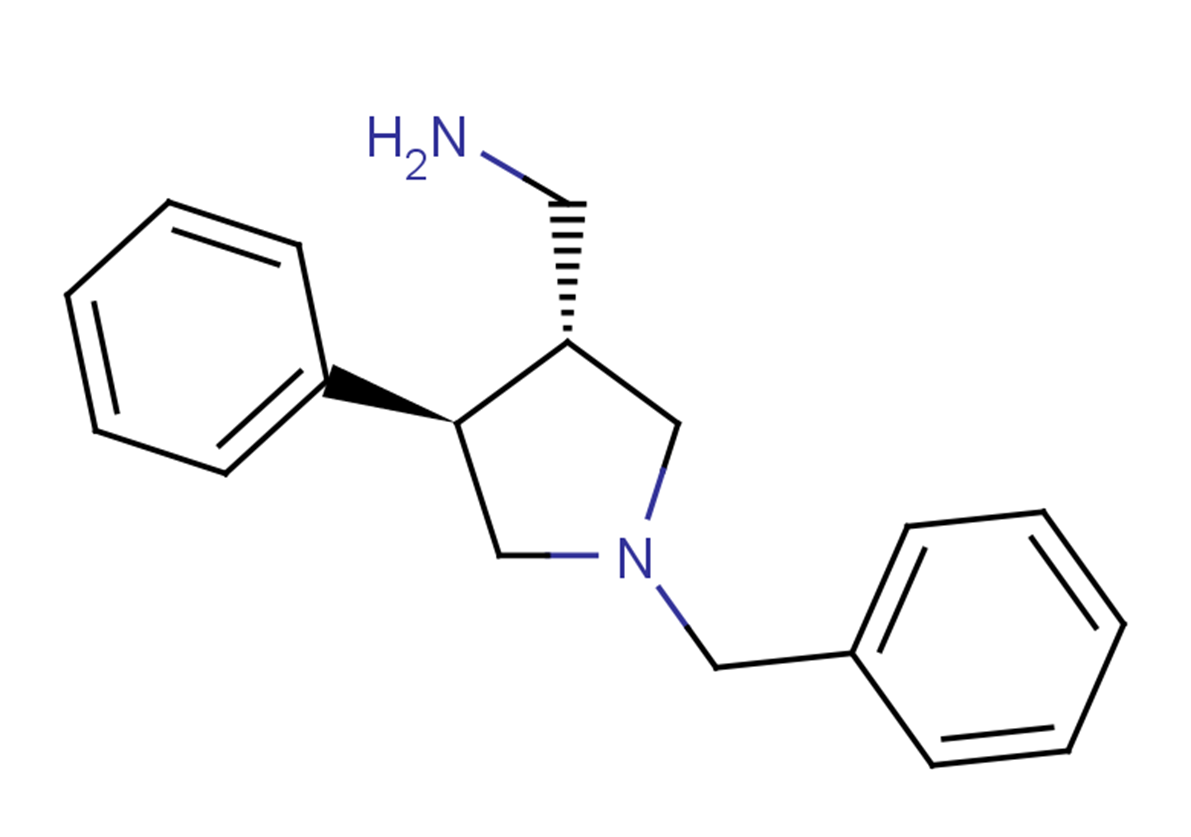 [(3R,4R)-1-benzyl-4-phenylpyrrolidin-3-yl]methanamine