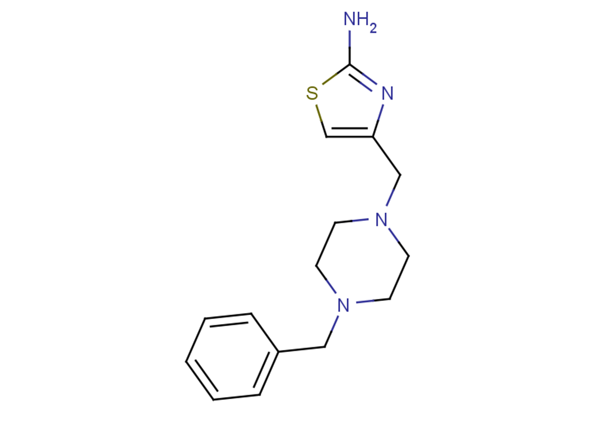 4-[(4-benzylpiperazin-1-yl)methyl]-1,3-thiazol-2-amine