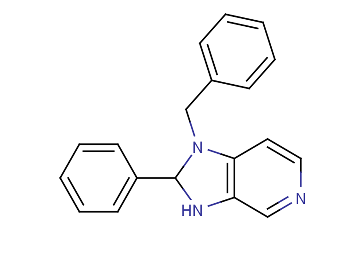 1-benzyl-2-phenyl-1H,2H,3H-imidazo[4,5-c]pyridine