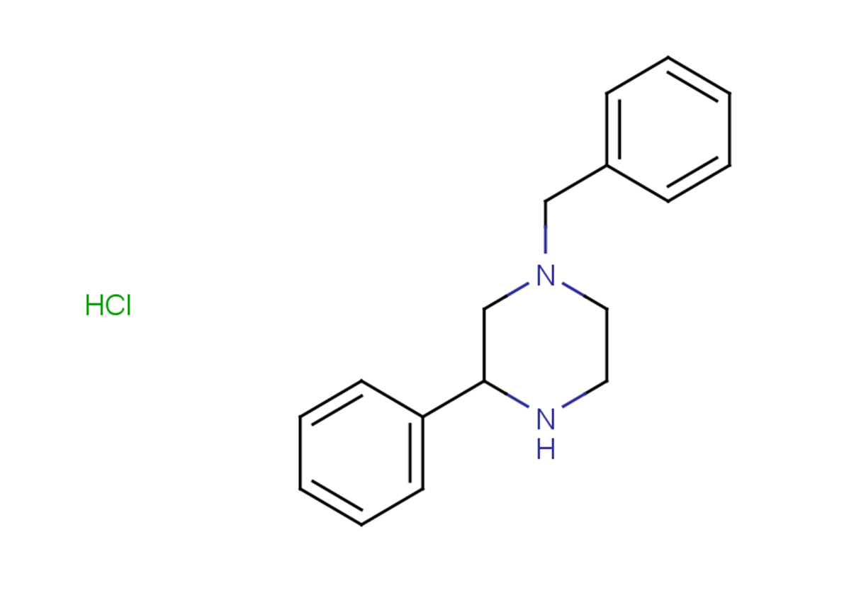 1-benzyl-3-phenylpiperazine hydrochloride