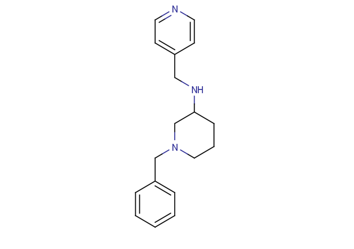 1-benzyl-N-(pyridin-4-ylmethyl)piperidin-3-amine