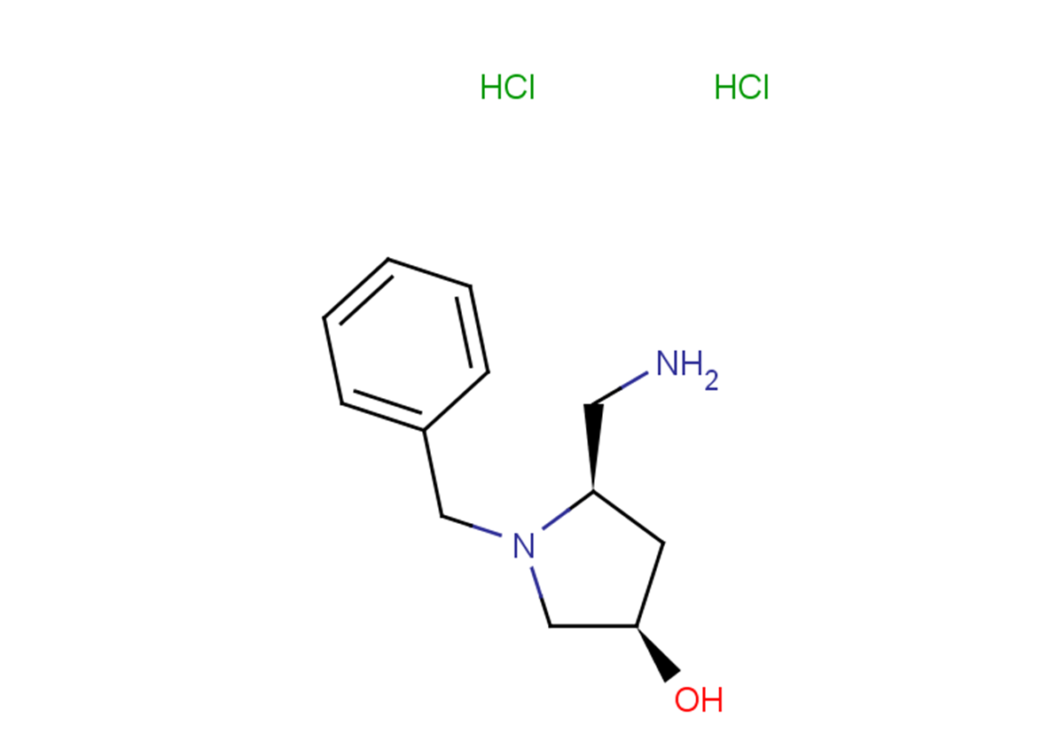 (3R,5R)-5-(aminomethyl)-1-benzylpyrrolidin-3-ol dihydrochloride