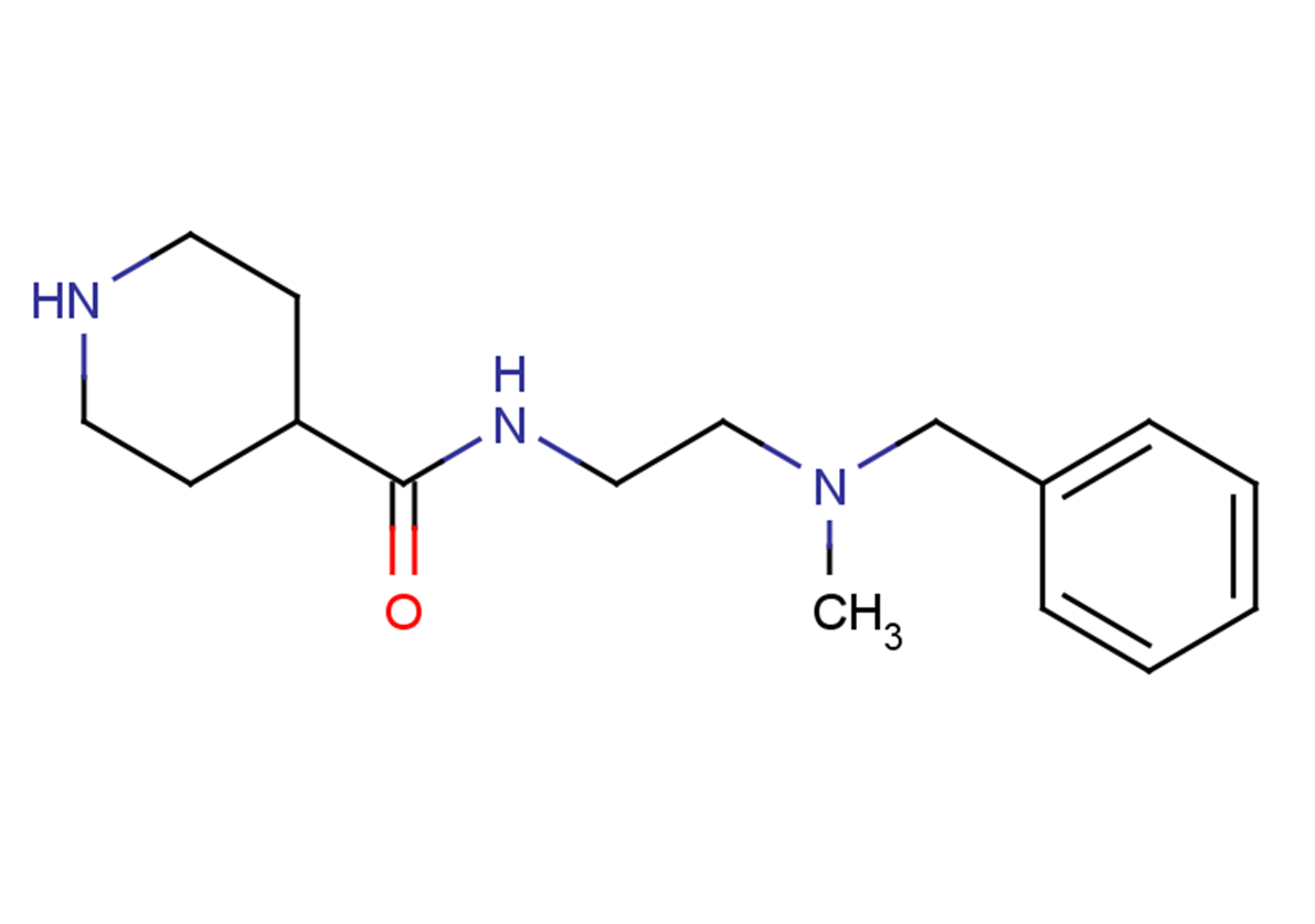 N-{2-[benzyl(methyl)amino]ethyl}piperidine-4-carboxamide