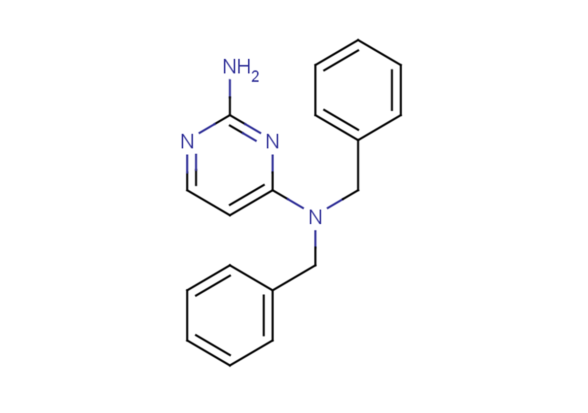 4-N,4-N-dibenzylpyrimidine-2,4-diamine