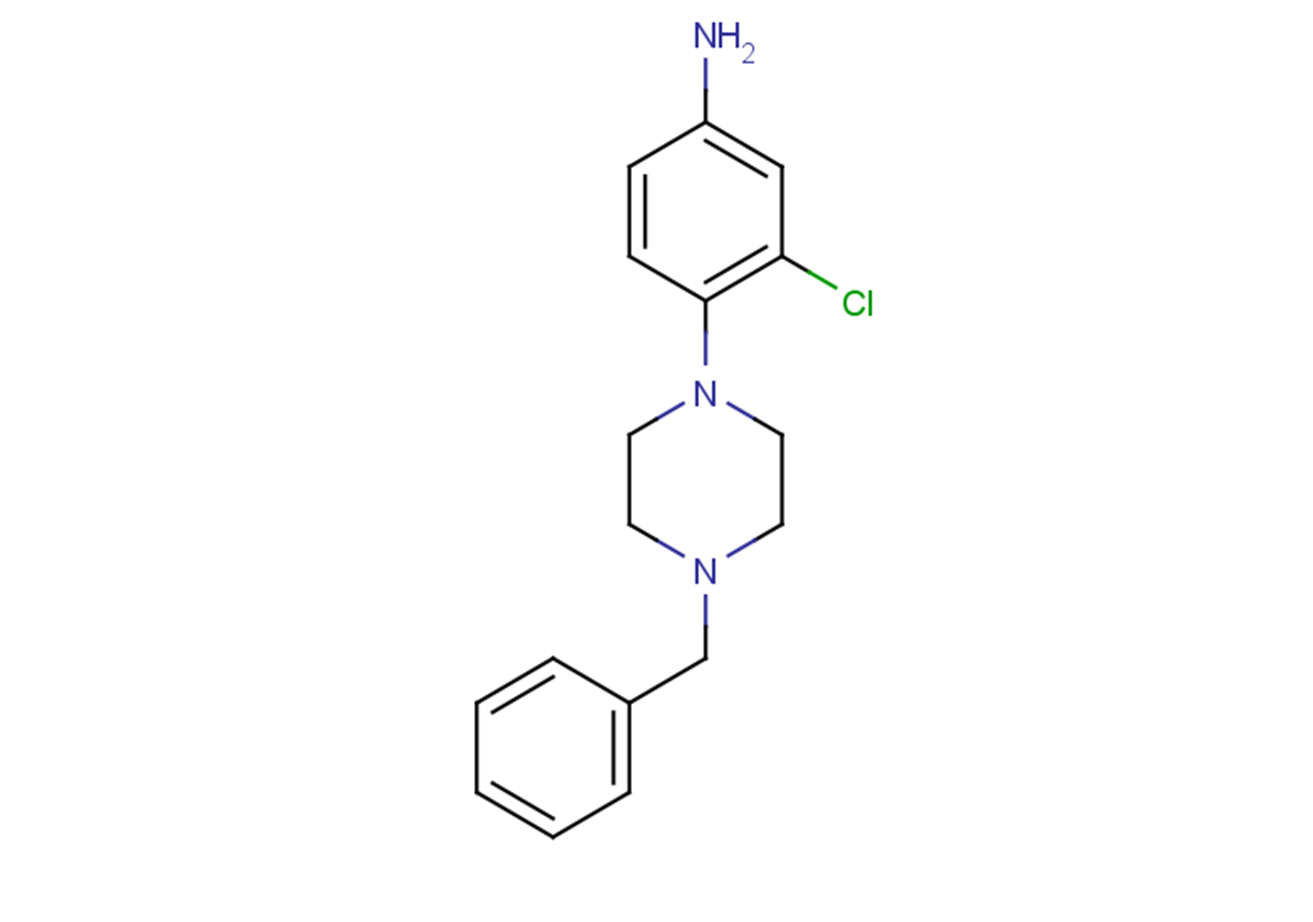 4-(4-benzylpiperazin-1-yl)-3-chloroaniline