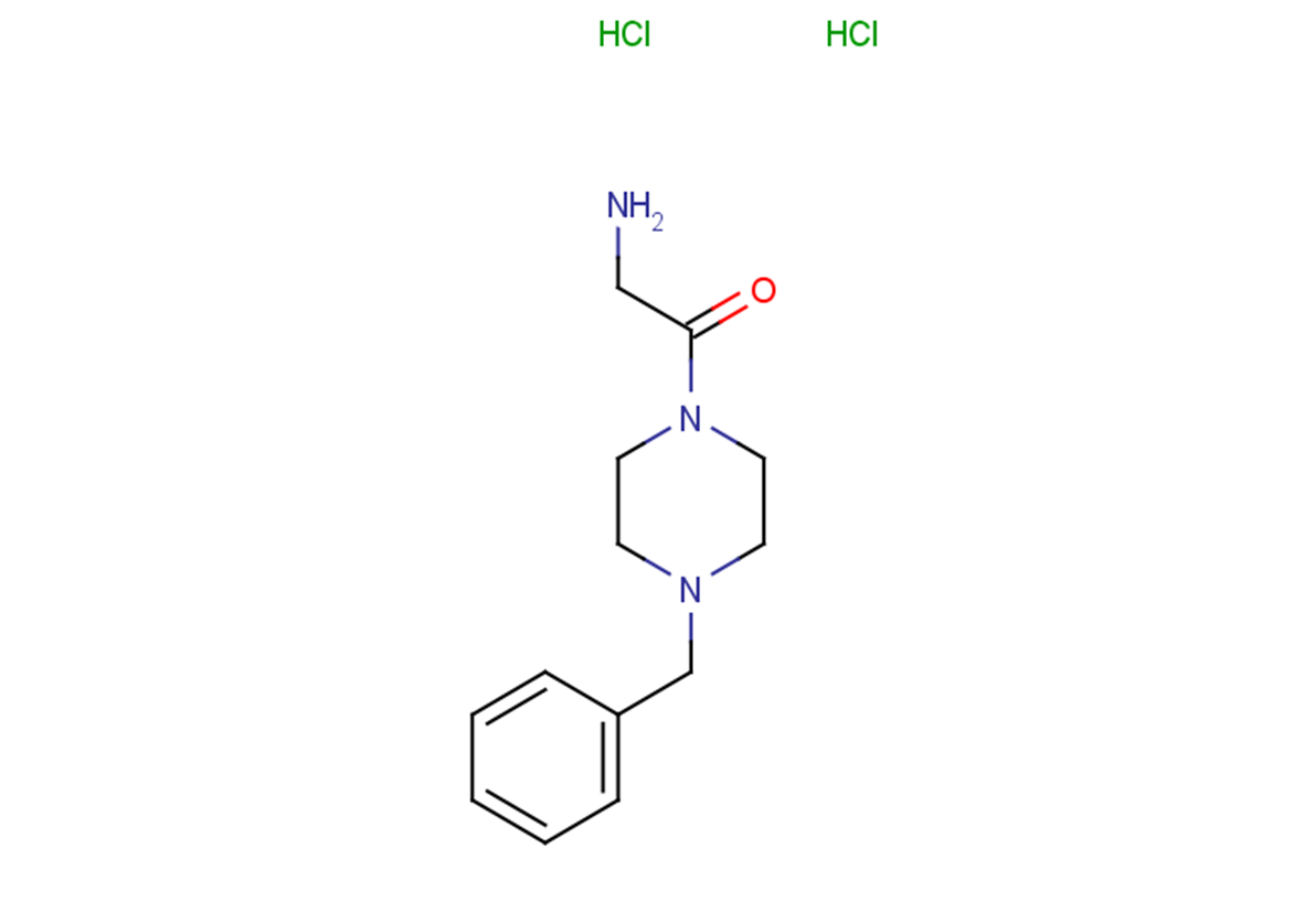 2-amino-1-(4-benzylpiperazin-1-yl)ethan-1-one dihydrochloride