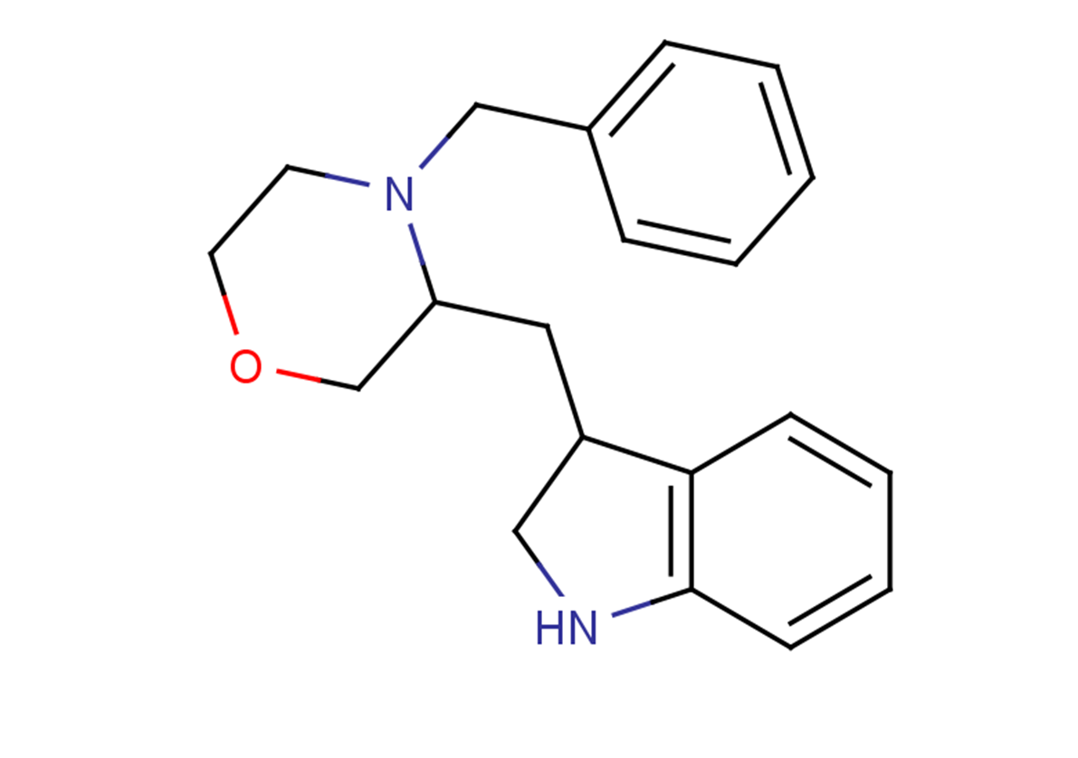 3-[(4-benzylmorpholin-3-yl)methyl]-2,3-dihydro-1H-indole