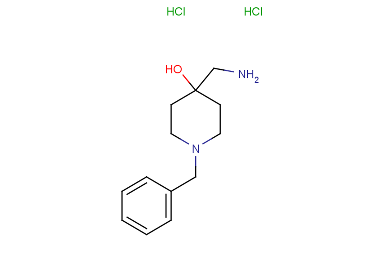 4-(aminomethyl)-1-benzylpiperidin-4-ol dihydrochloride