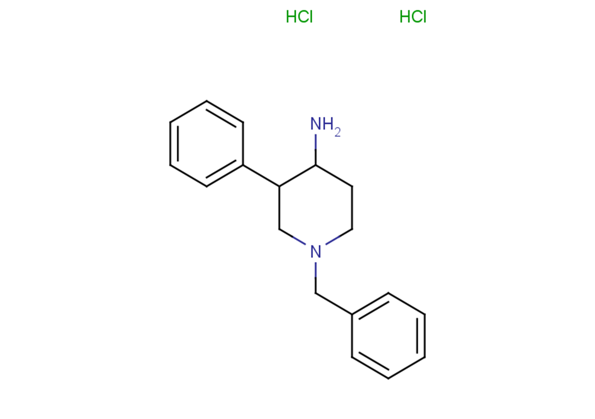 1-benzyl-3-phenylpiperidin-4-amine dihydrochloride