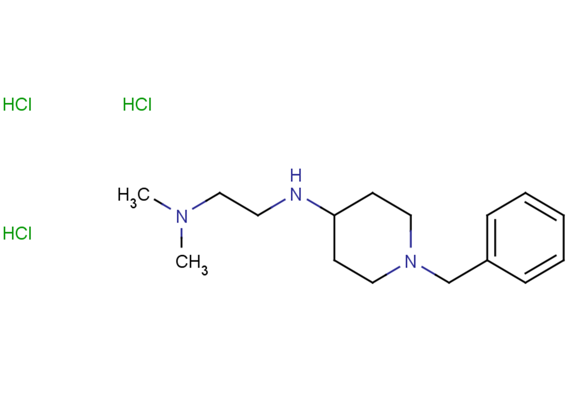 {2-[(1-benzylpiperidin-4-yl)amino]ethyl}dimethylamine trihydrochloride