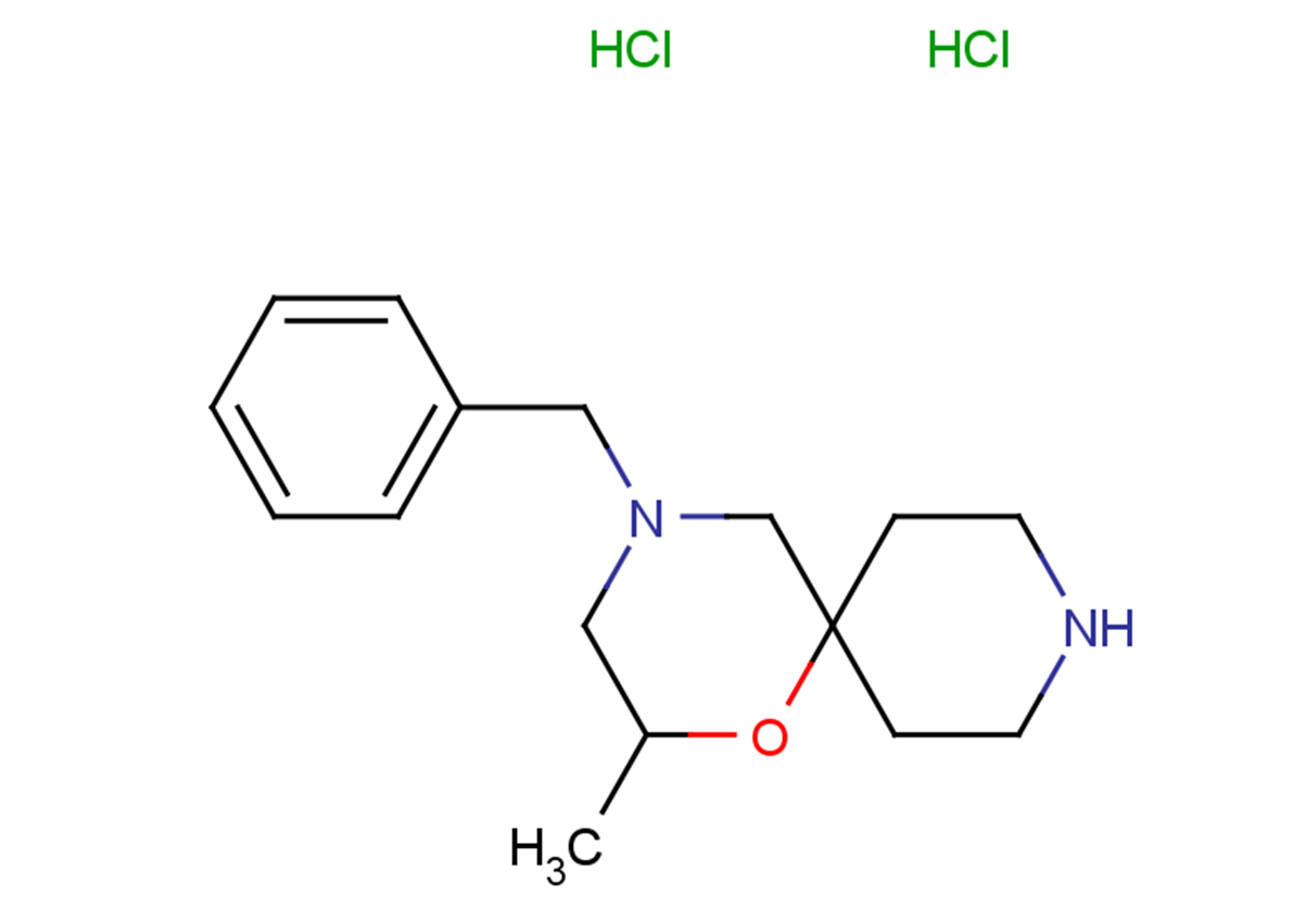 4-benzyl-2-methyl-1-oxa-4,9-diazaspiro[5.5]undecane dihydrochloride