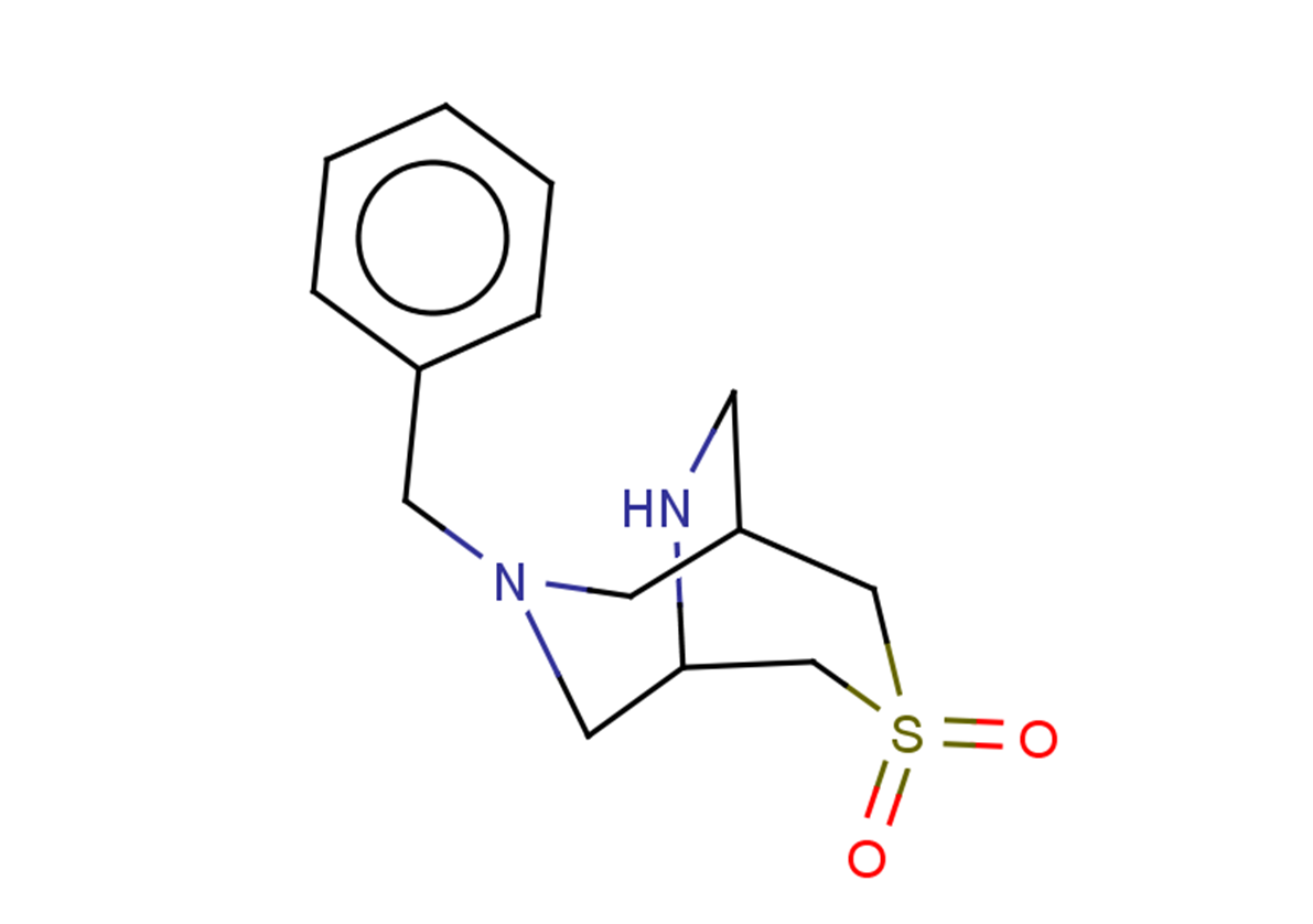 7-benzyl-3$l^{6}-thia-7,9-diazabicyclo[3.3.2]decane-3,3-dione