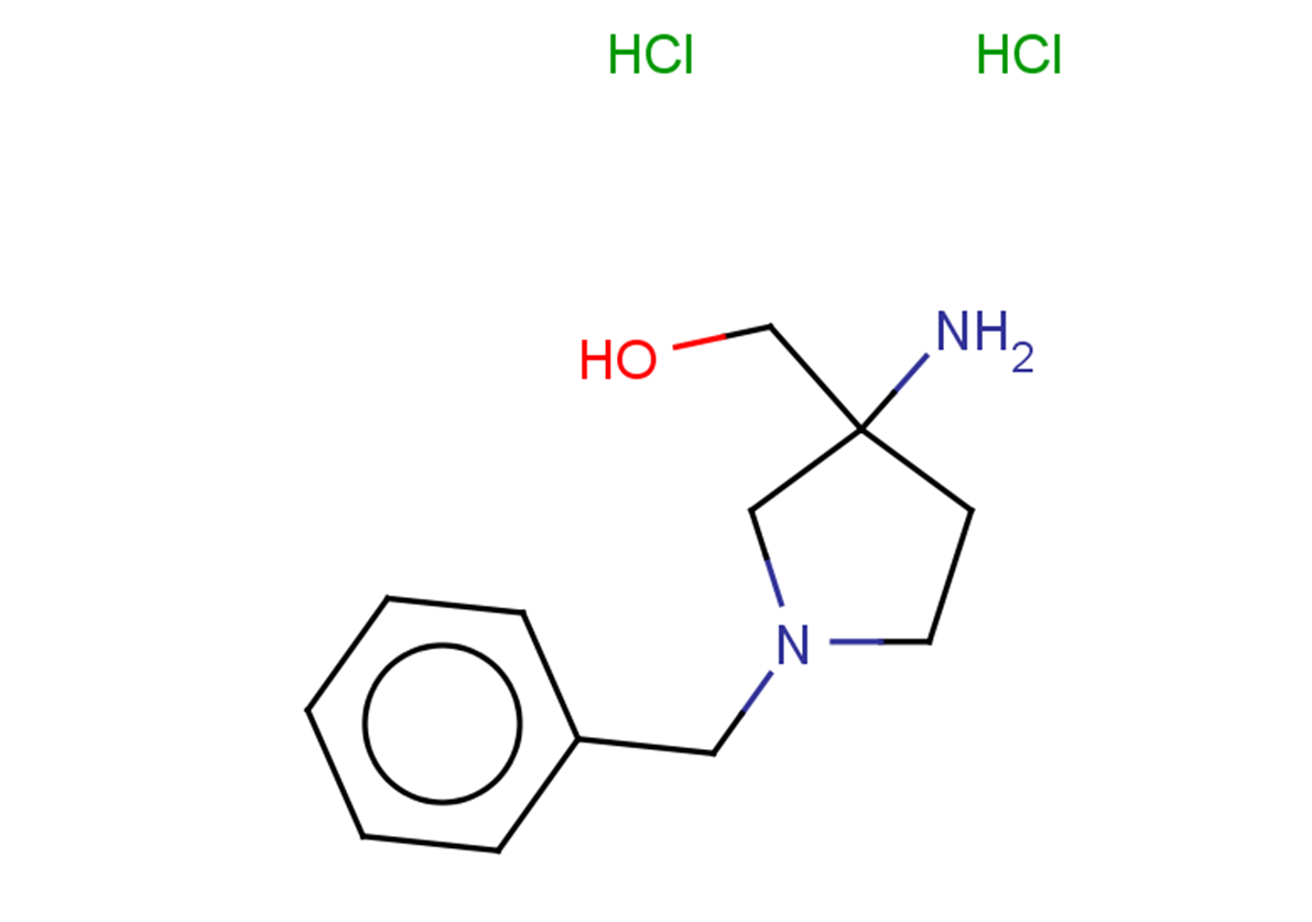 (3-amino-1-benzylpyrrolidin-3-yl)methanol dihydrochloride