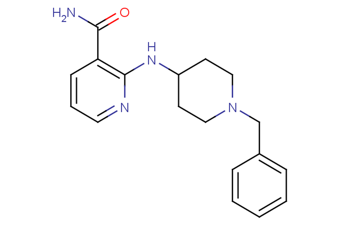 2-[(1-benzylpiperidin-4-yl)amino]pyridine-3-carboxamide