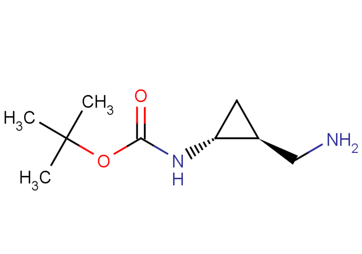 tert-butyl N-[(1R,2S)-2-(aminomethyl)cyclopropyl]carbamate