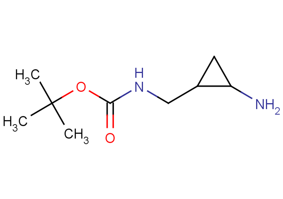 tert-butyl N-[(2-aminocyclopropyl)methyl]carbamate