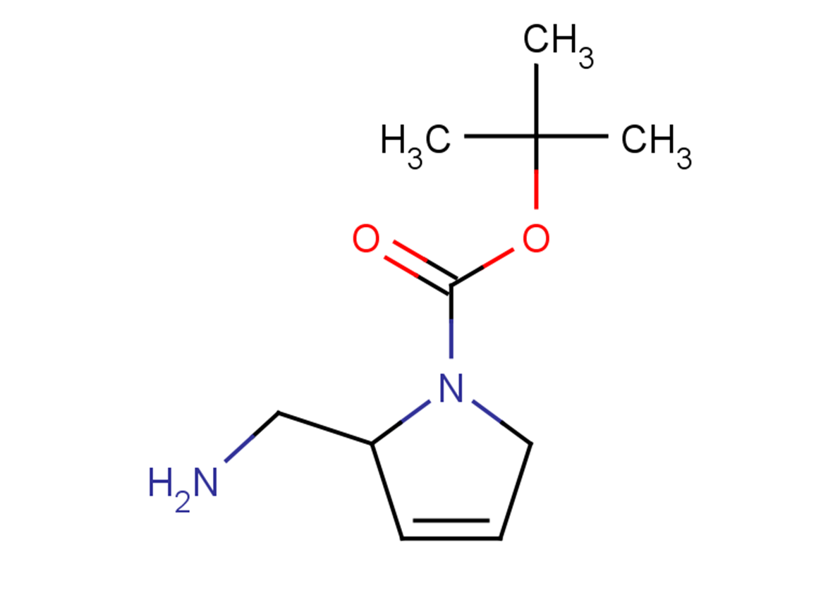 tert-butyl 2-(aminomethyl)-2,5-dihydro-1H-pyrrole-1-carboxylate