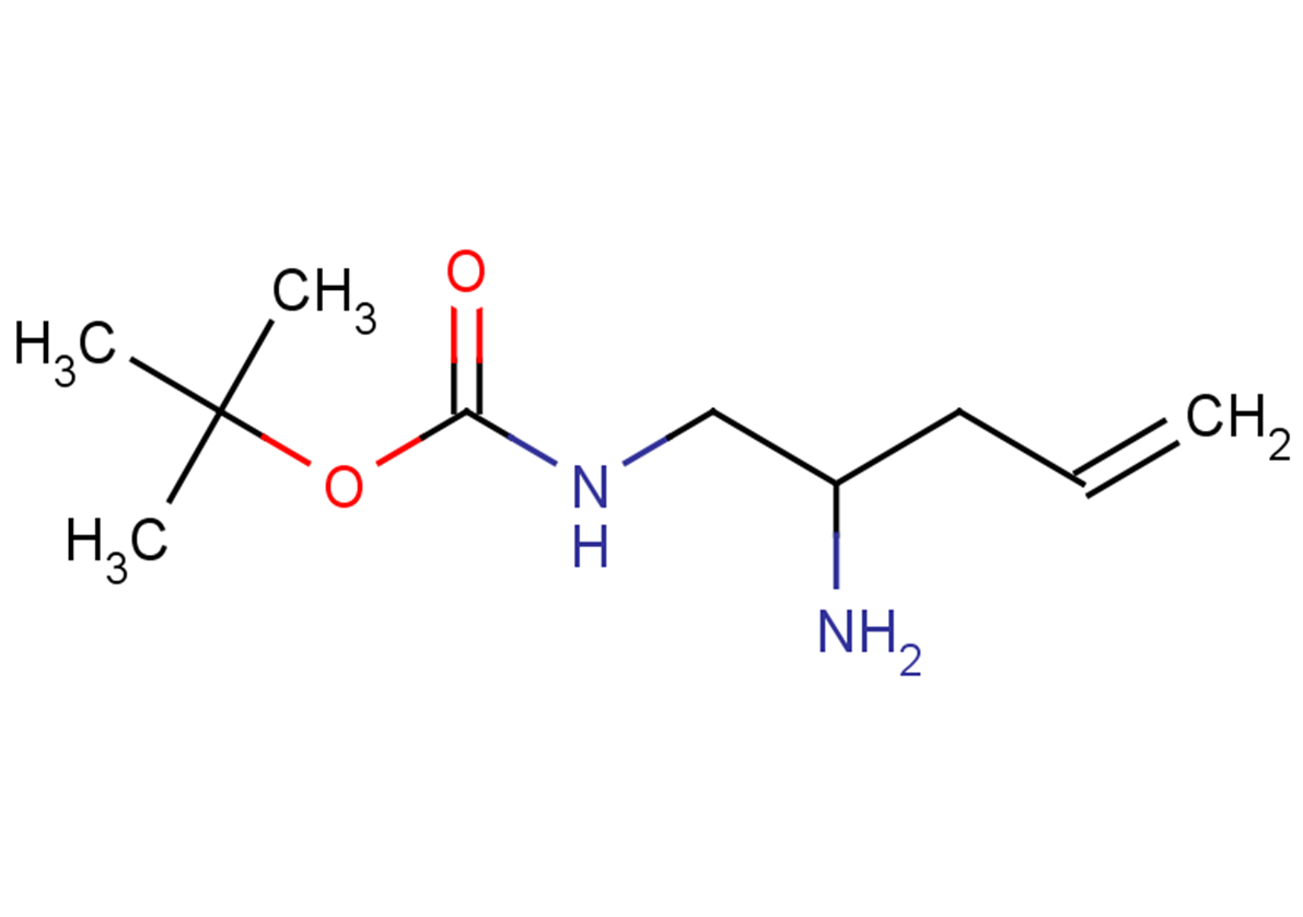 tert-butyl N-(2-aminopent-4-en-1-yl)carbamate