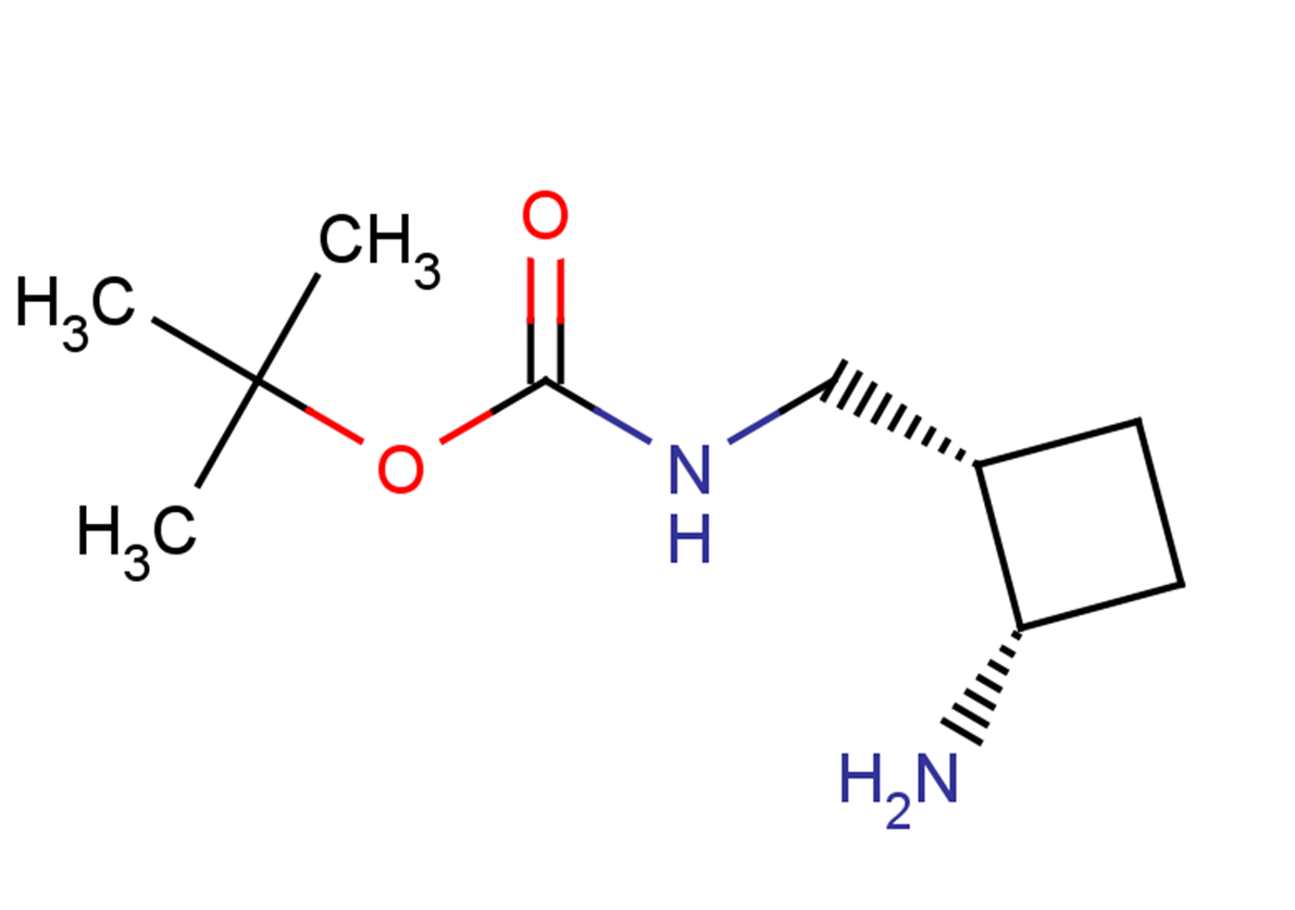 tert-butyl N-{[(1S,2S)-2-aminocyclobutyl]methyl}carbamate
