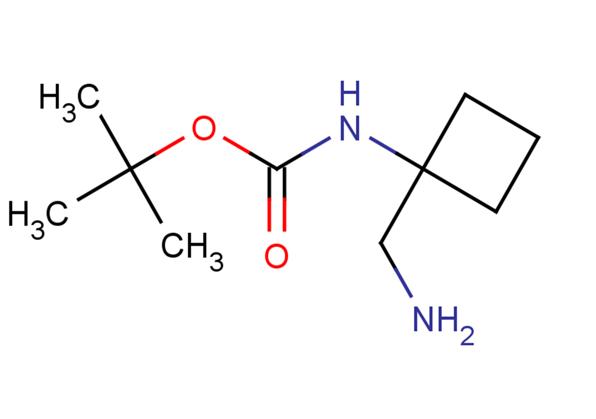 tert-butyl N-[1-(aminomethyl)cyclobutyl]carbamate