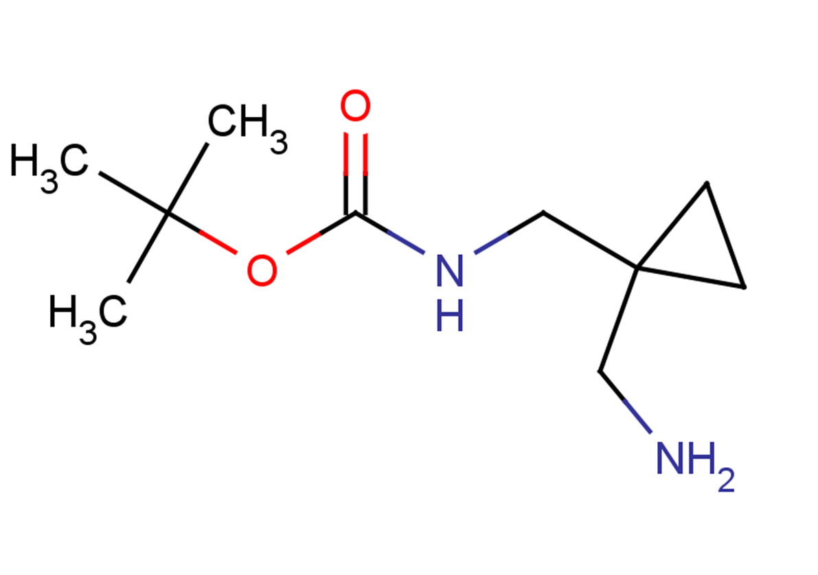 tert-butyl N-{[1-(aminomethyl)cyclopropyl]methyl}carbamate