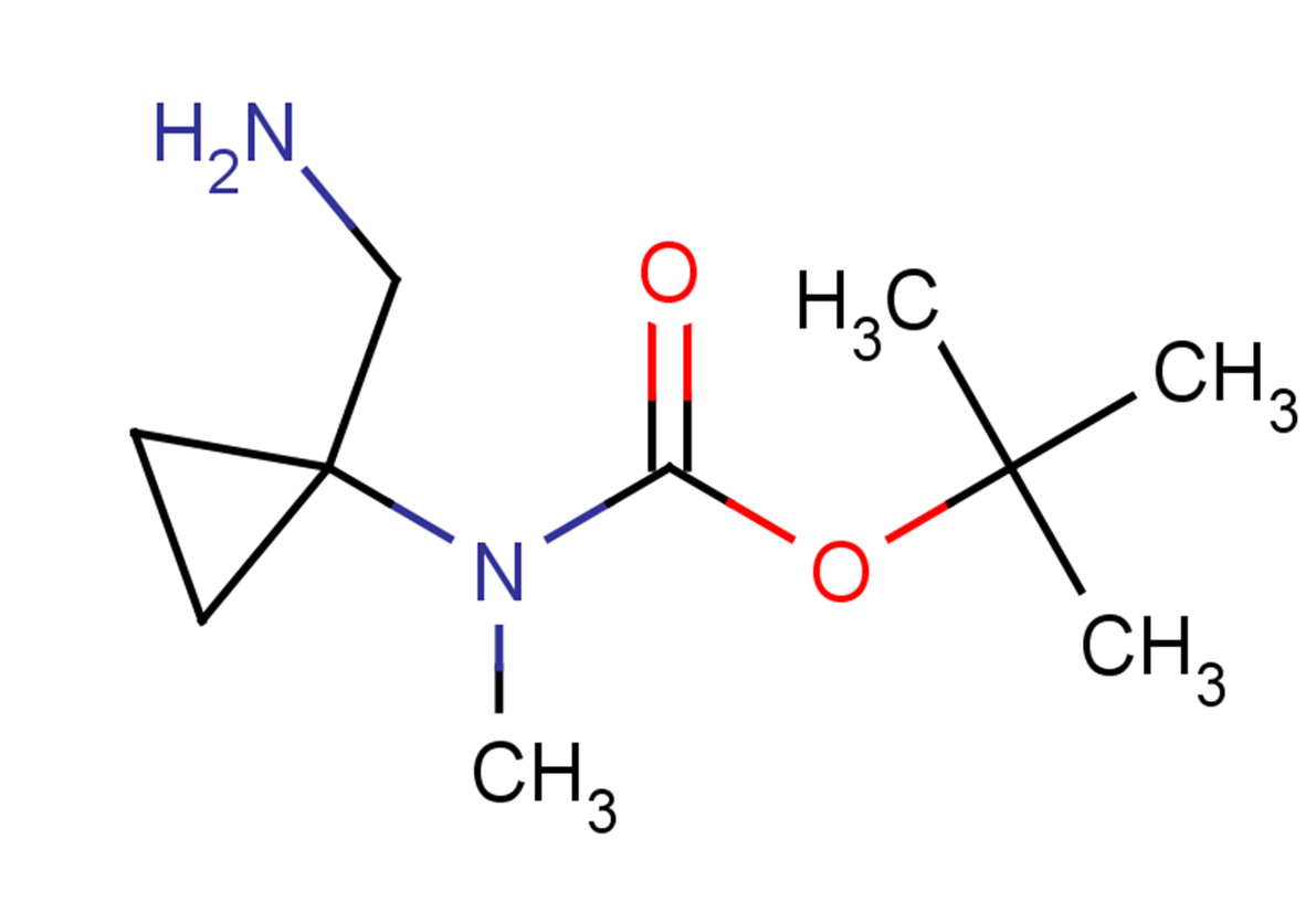 tert-butyl N-[1-(aminomethyl)cyclopropyl]-N-methylcarbamate
