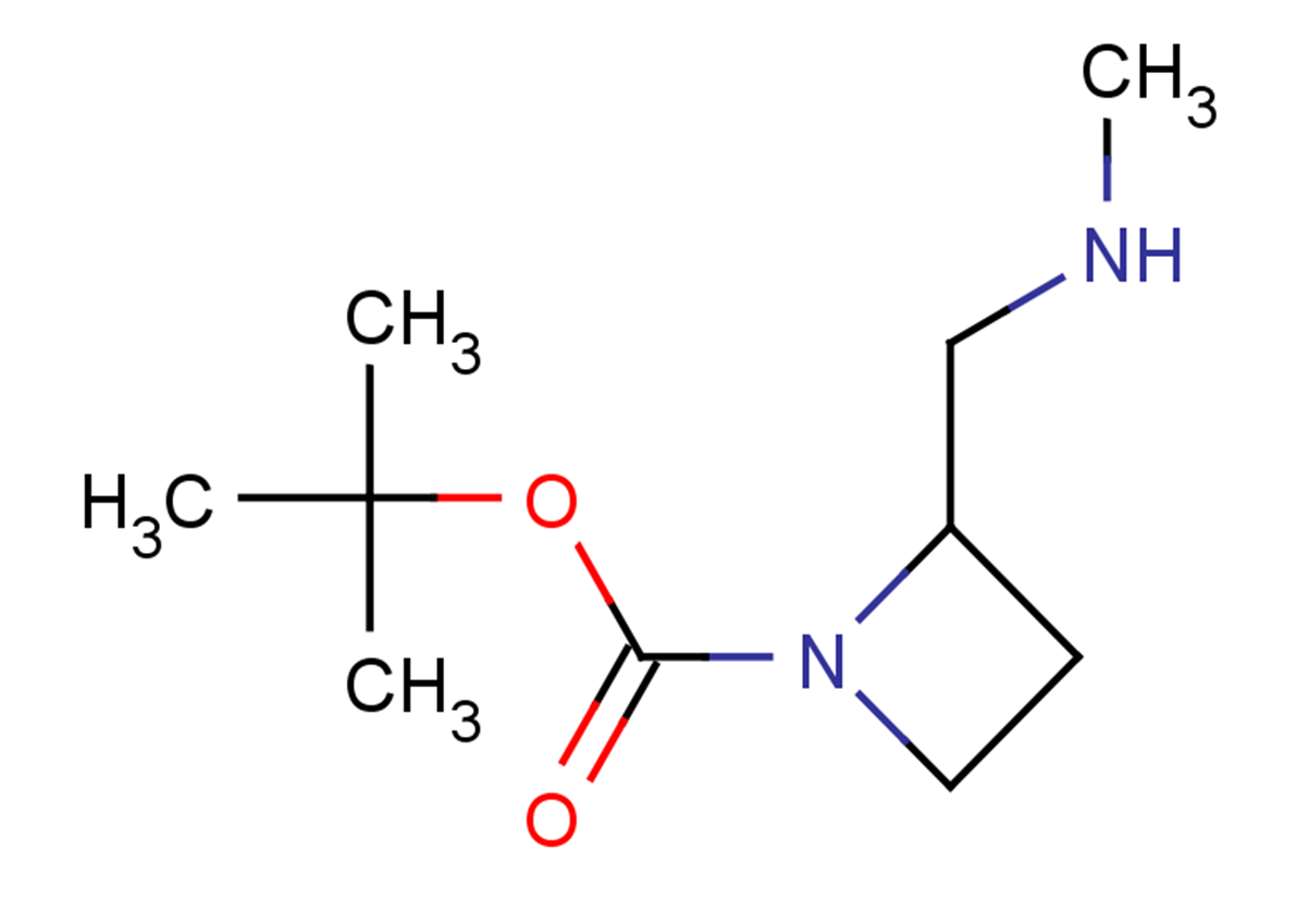 tert-butyl 2-[(methylamino)methyl]azetidine-1-carboxylate