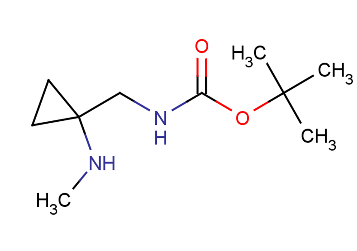 tert-butyl N-{[1-(methylamino)cyclopropyl]methyl}carbamate
