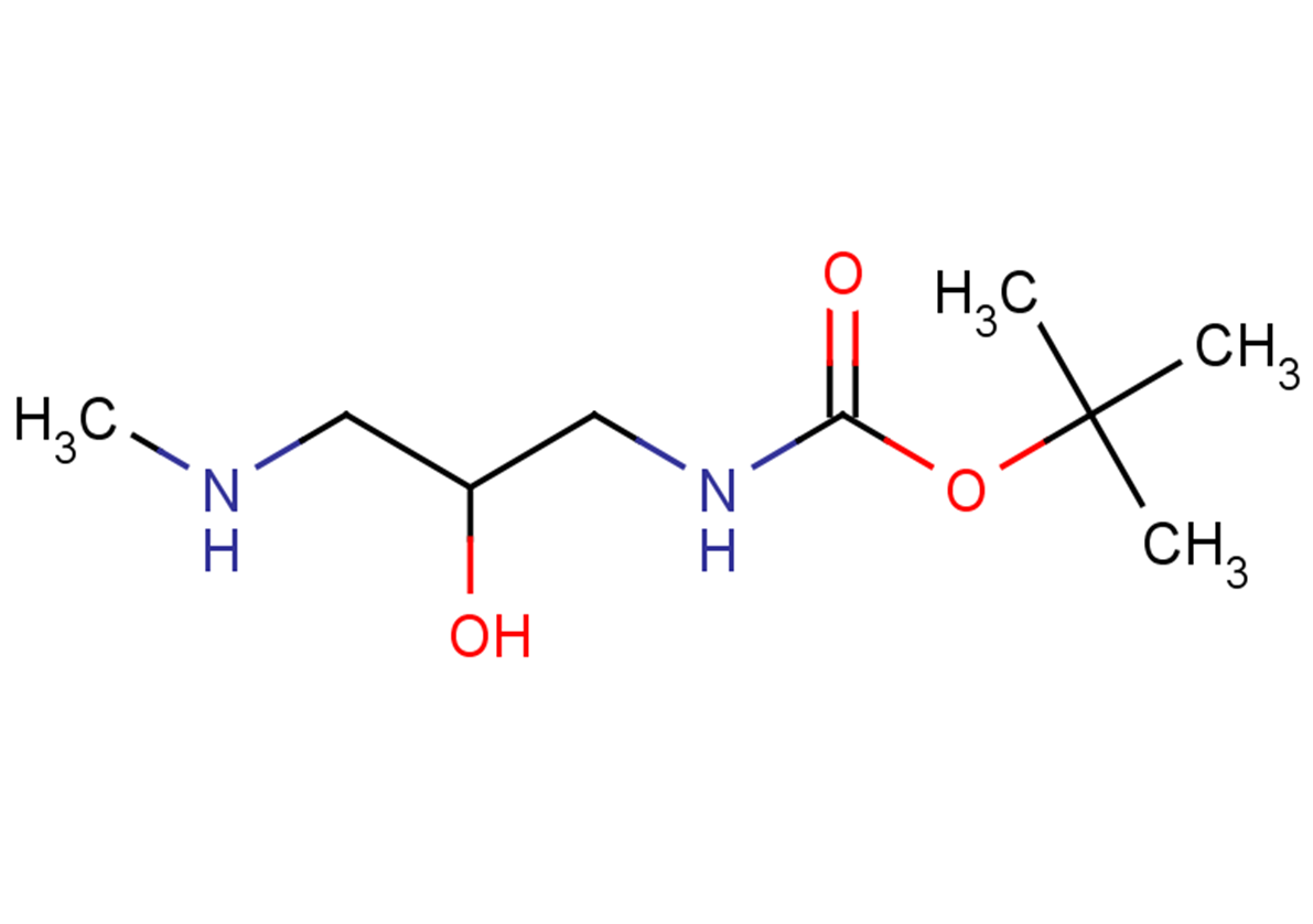 tert-butyl N-[2-hydroxy-3-(methylamino)propyl]carbamate
