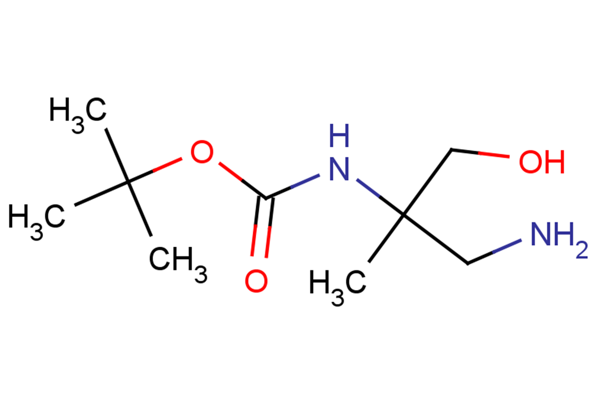 tert-butyl N-(1-amino-3-hydroxy-2-methylpropan-2-yl)carbamate