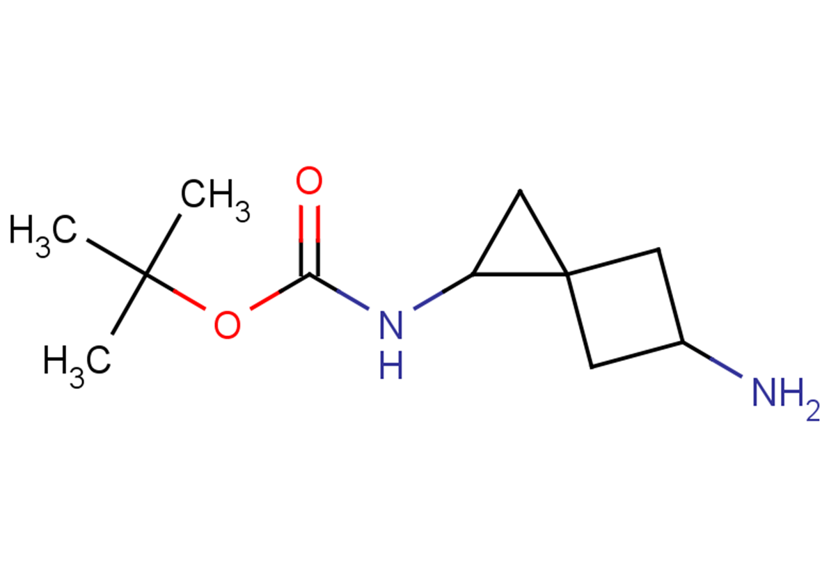 tert-butyl N-{5-aminospiro[2.3]hexan-1-yl}carbamate
