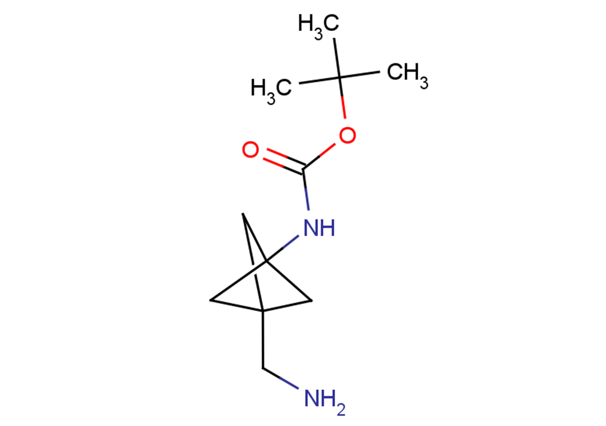 tert-butyl N-[3-(aminomethyl)bicyclo[1.1.1]pentan-1-yl]carbamate
