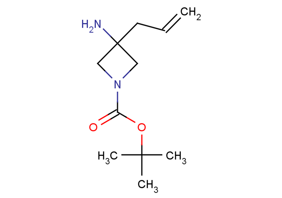 tert-butyl 3-amino-3-(prop-2-en-1-yl)azetidine-1-carboxylate