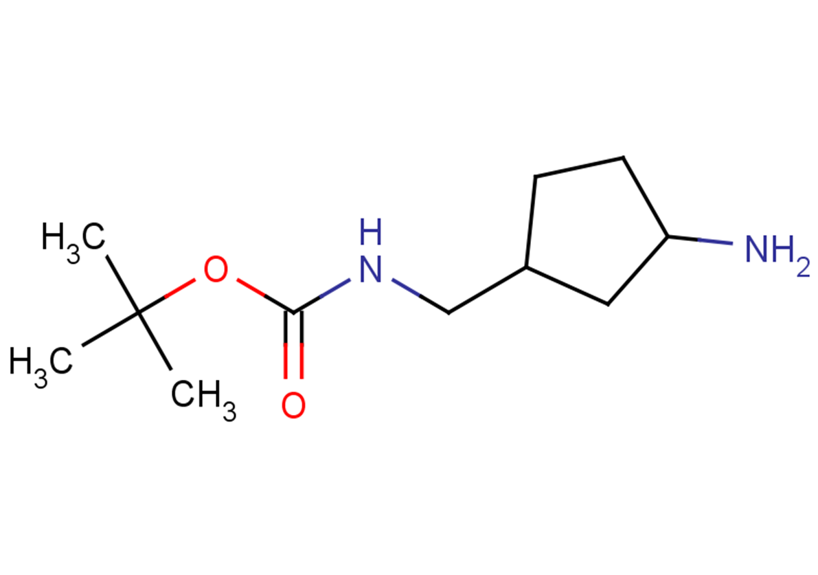 tert-butyl N-[(3-aminocyclopentyl)methyl]carbamate