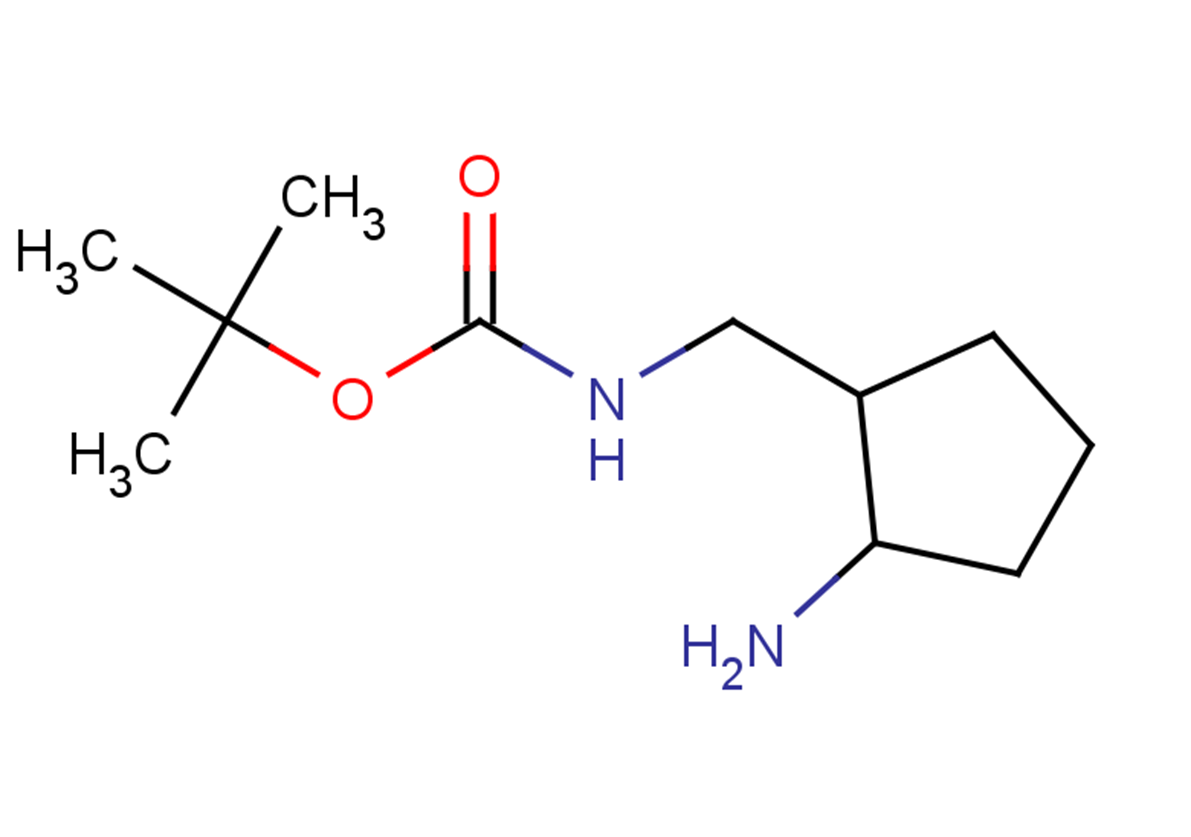 tert-butyl N-[(2-aminocyclopentyl)methyl]carbamate
