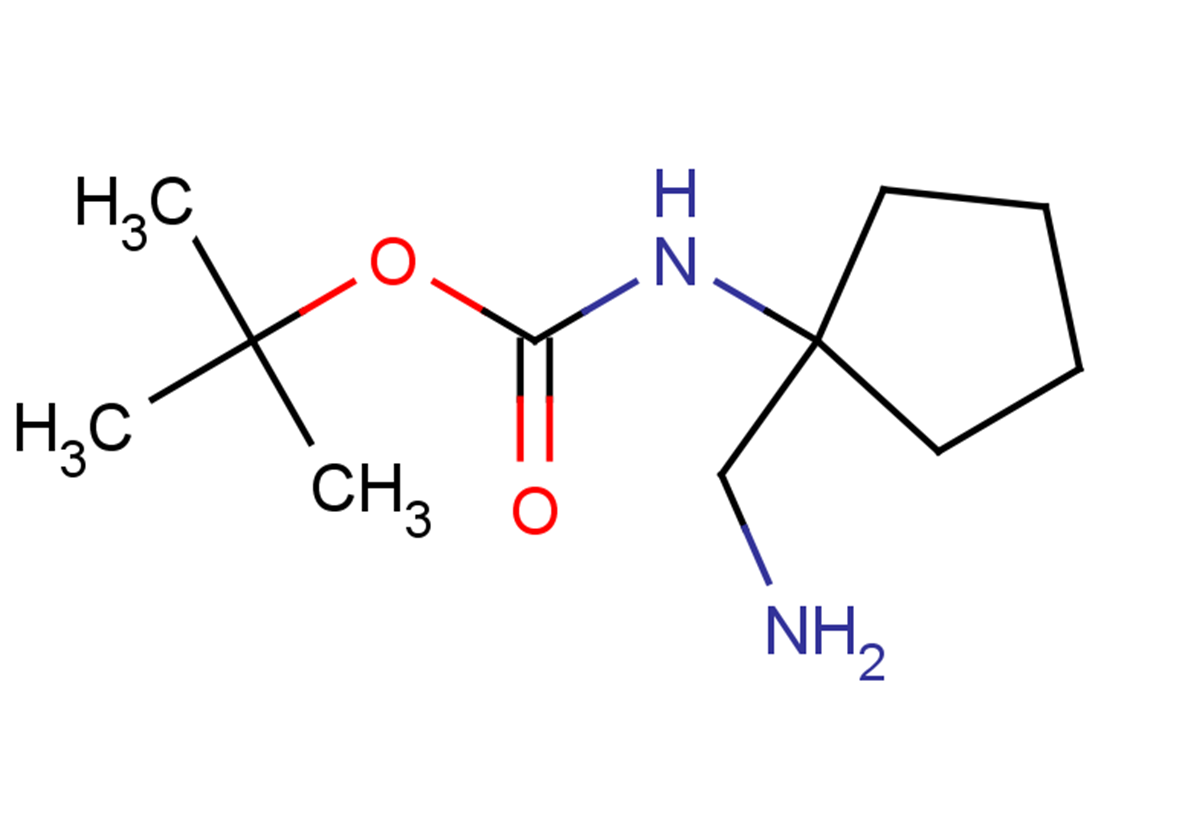 tert-butyl N-[1-(aminomethyl)cyclopentyl]carbamate