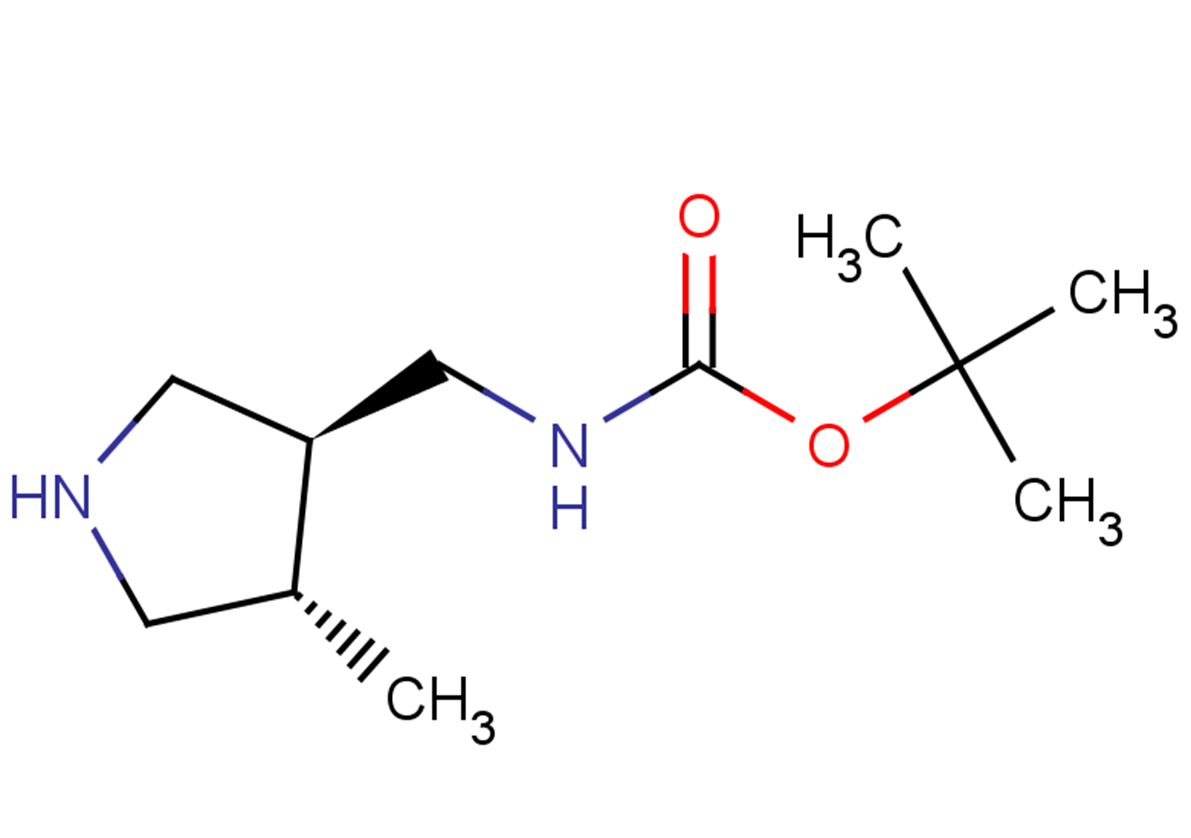 tert-butyl N-{[(3S,4S)-4-methylpyrrolidin-3-yl]methyl}carbamate