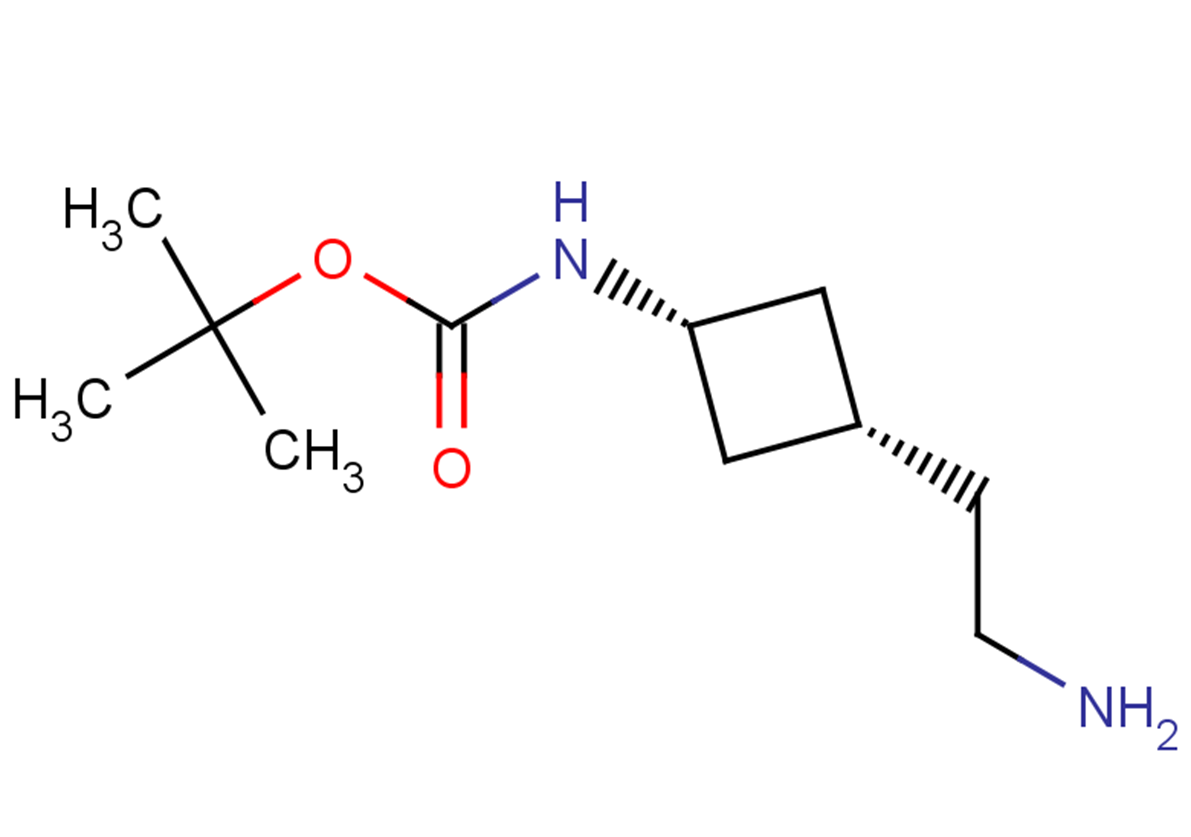 tert-butyl N-[3-(2-aminoethyl)cyclobutyl]carbamate