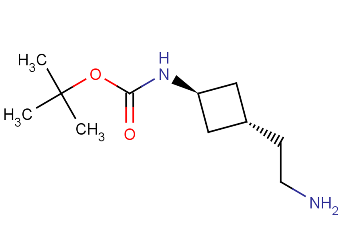 tert-butyl N-[3-(2-aminoethyl)cyclobutyl]carbamate