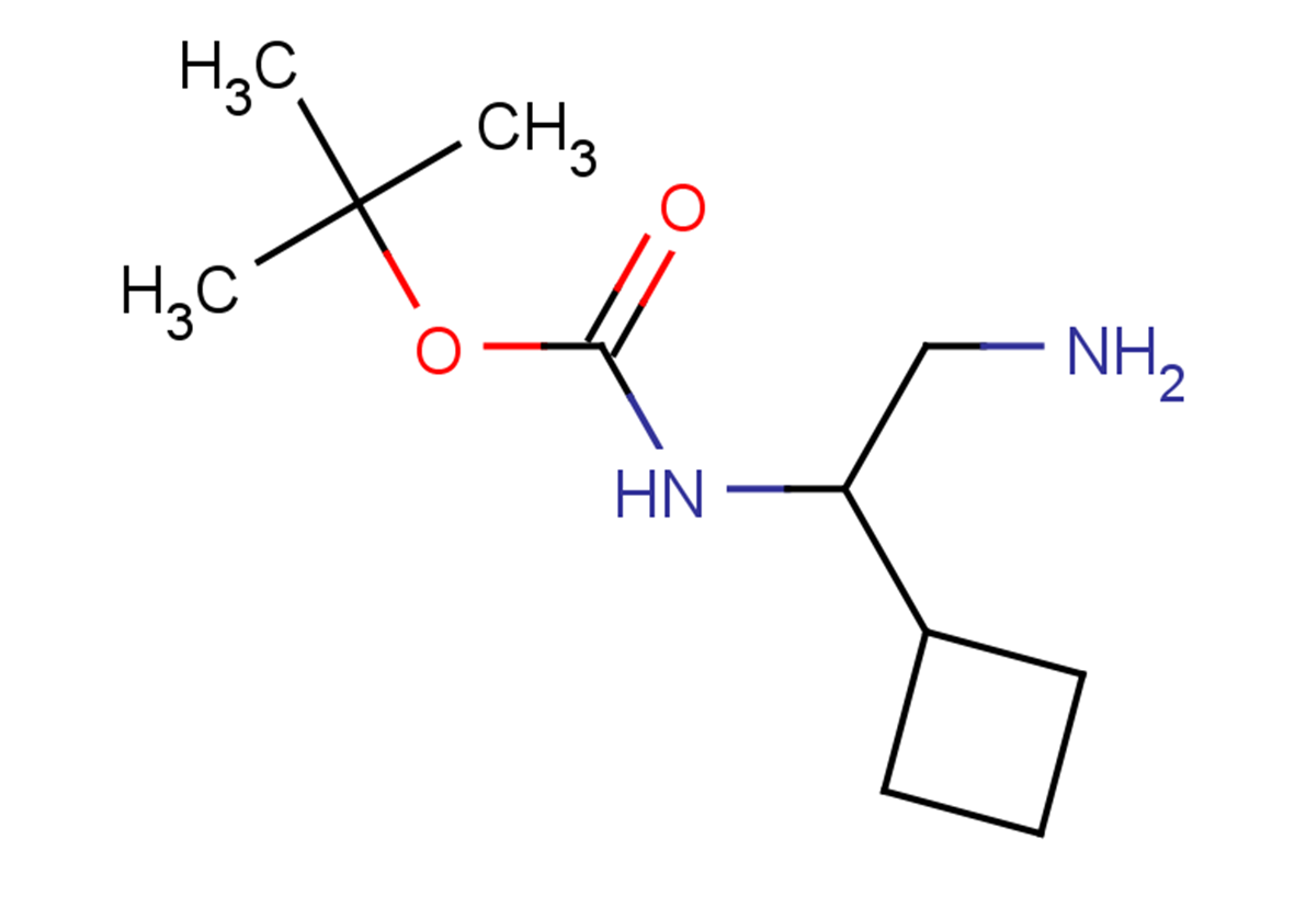 tert-butyl N-(2-amino-1-cyclobutylethyl)carbamate