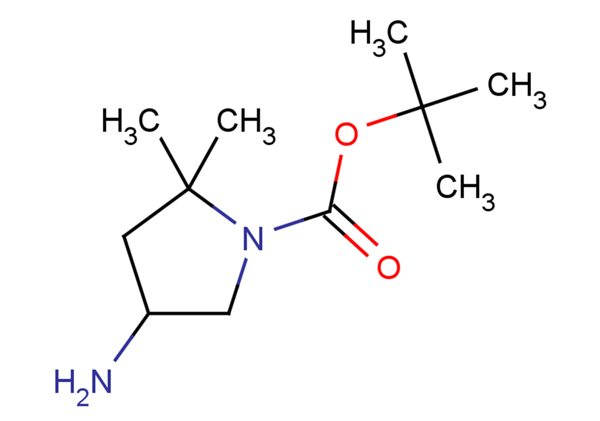 tert-butyl 4-amino-2,2-dimethylpyrrolidine-1-carboxylate