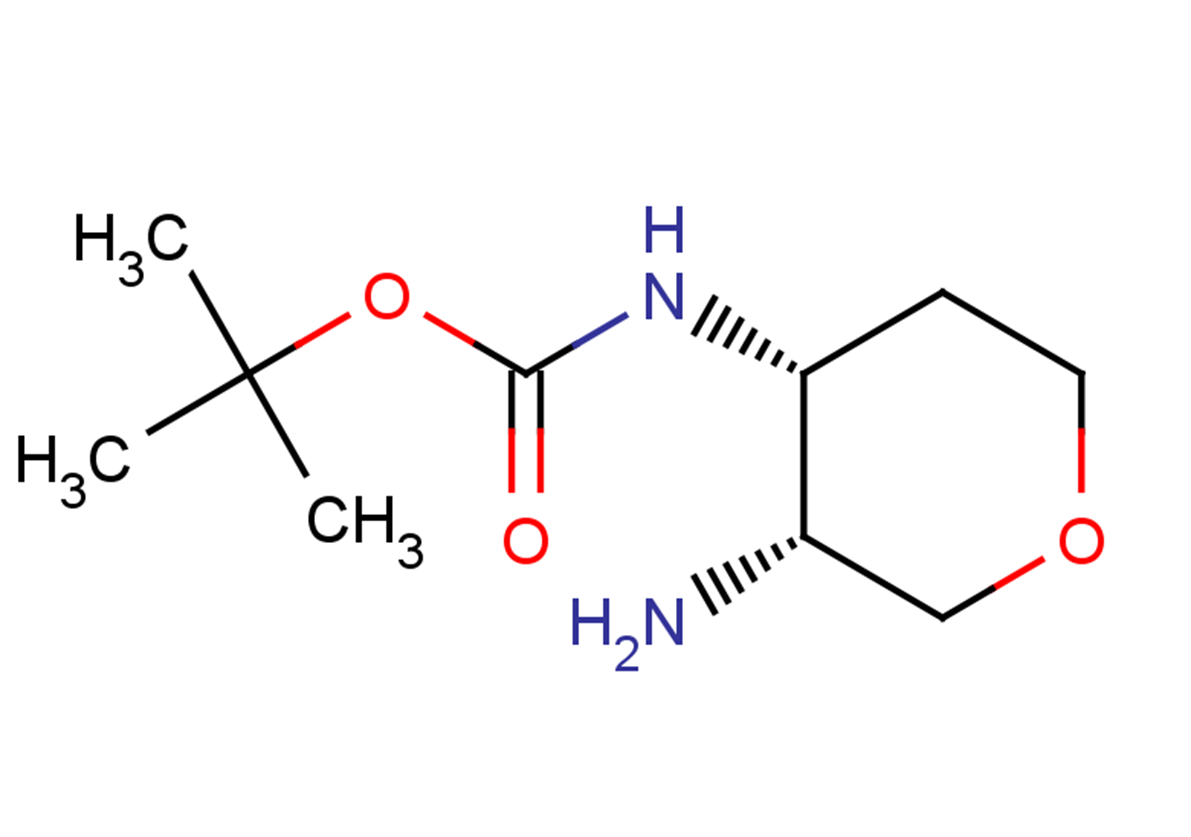 tert-butyl N-[(3R,4R)-3-aminooxan-4-yl]carbamate