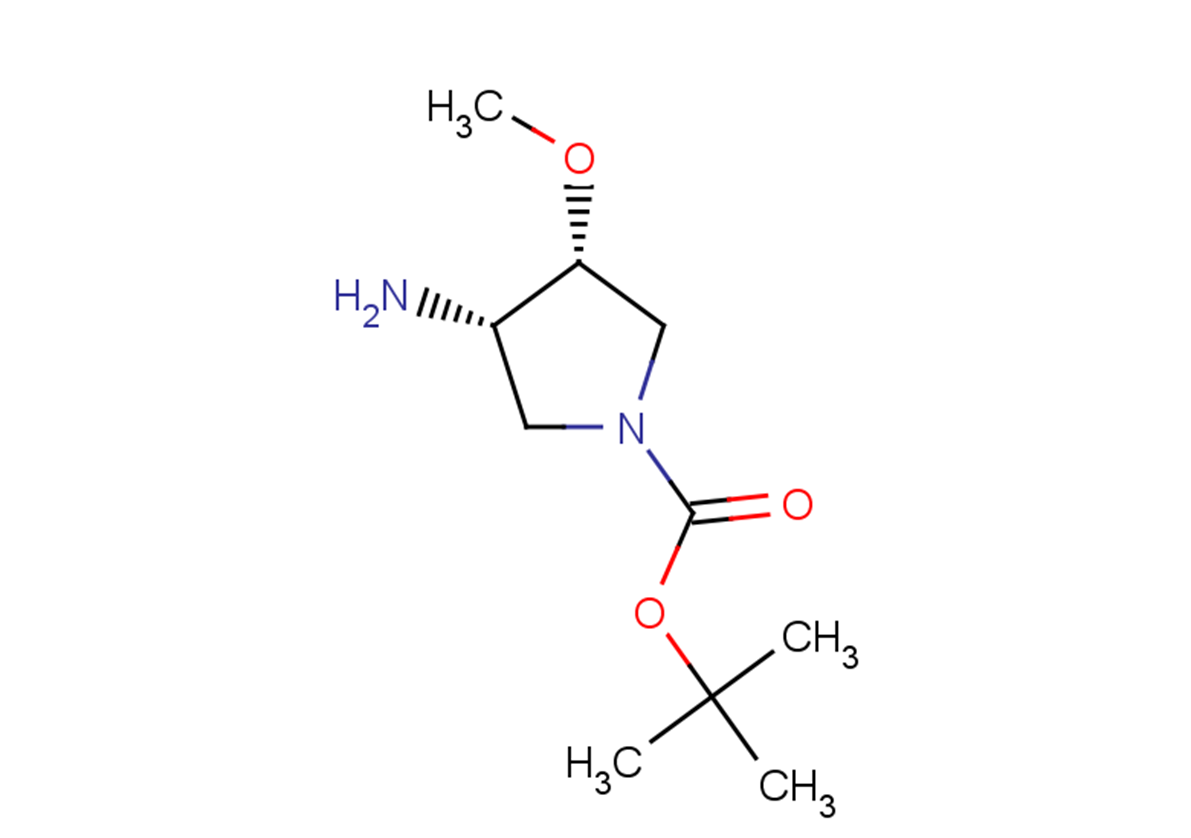 tert-butyl (3S,4R)-3-amino-4-methoxypyrrolidine-1-carboxylate