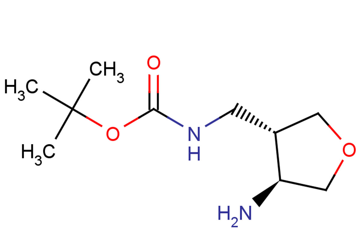 tert-butyl N-{[(3S,4S)-4-aminooxolan-3-yl]methyl}carbamate